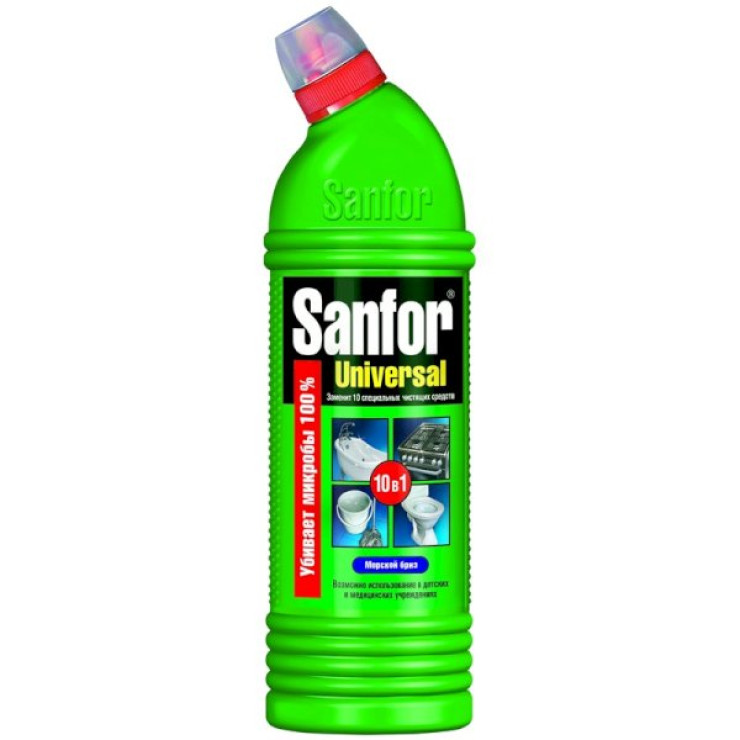 Sanfor WC средство для сантехники 1 Л Sanfor WC средство для сантехники 1 Л