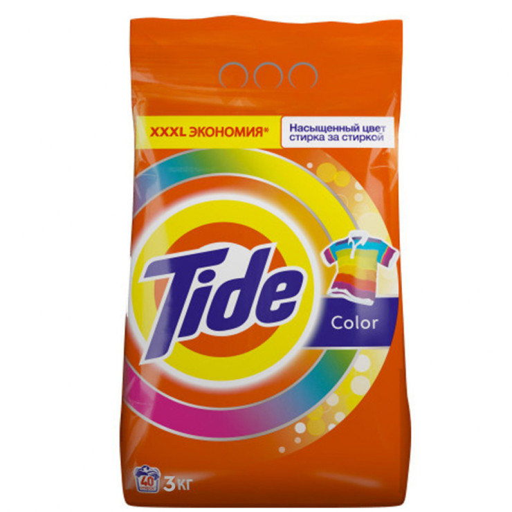 Tide стиральный порошок 3 КГ Tide стиральный порошок 3 КГ
