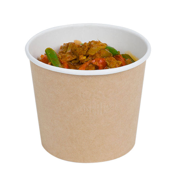Круглый контейнер Eco Round Bowl 500 МЛ (35 шт в упаковке)