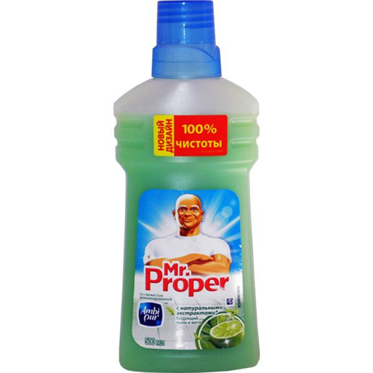 Mr. Proper 500 мл (лайм) Mr. Proper 500 мл (лайм)