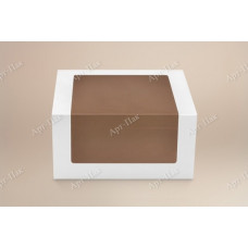 Коробка для торта 225*225*110 (25 шт в упаковке) Коробка для торта 225*225*110 (25 шт в упаковке)