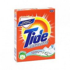 Порошок для стирки «Tide» Absolute Альпийская свежесть, 450 гр Порошок для стирки «Tide» Absolute Альпийская свежесть, 450 гр
