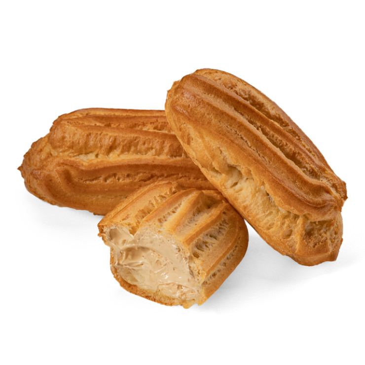 Эклер с вареной сгущенкой Эклер с вареной сгущенкой