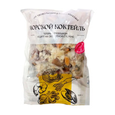 Морской коктейль с гребешком (уп 500 гр)