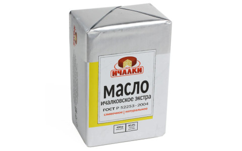 Масло сливочное «Ичалки» (уп 400 гр)