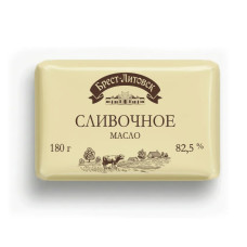 Масло Сливочное Брест-Литовск 180гр