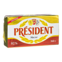 Масло Сливочное Президент 360гр