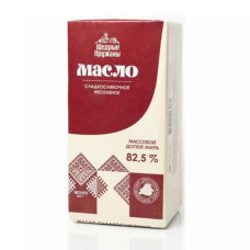 Масло Сливочное Щедрые Пружаны 500гр