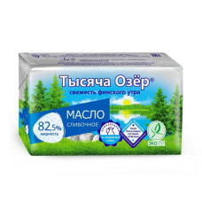 Масло Сливочное "Тысяча озер" 350гр