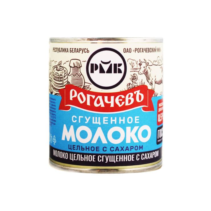 Сгущённое молоко «Рогачёвъ» (380 мл) Сгущённое молоко «Рогачёвъ» (380 мл)