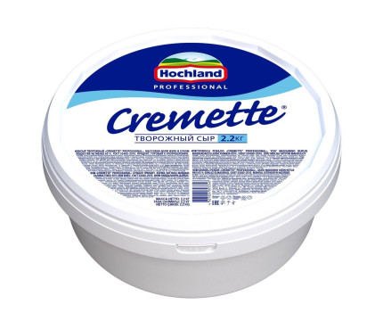 Сыр Креметте Cremette Professional 2,2 кг