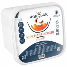 Фруктовое пюре «Агробар» Красная Папайя (1 кг) Фруктовое пюре «Агробар» Красная Папайя (1 кг)