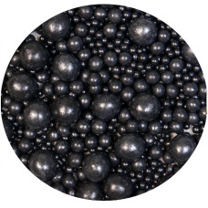 Посыпка кондитерская шарики чёрные (300 гр)