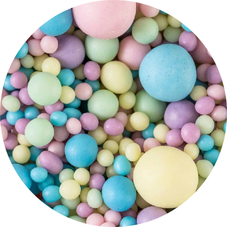 Посыпка кондитерская шарики разноцветные