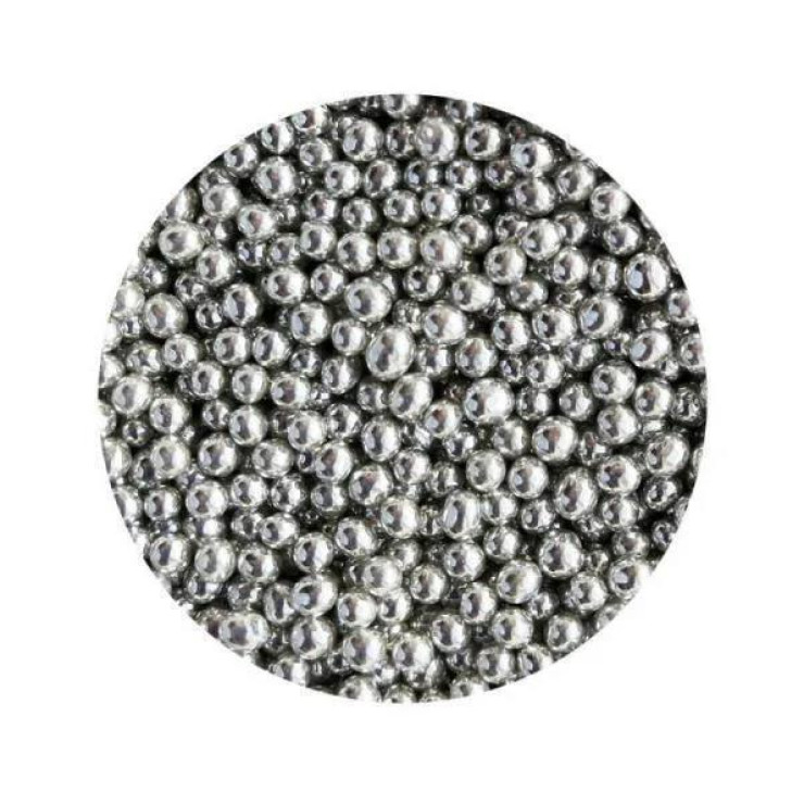 Посыпка кондитерская «шарики серебро» 2 мм Посыпка кондитерская «шарики серебро» 2 мм