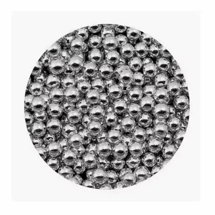 Посыпка кондитерская «шарики серебро» 4 мм