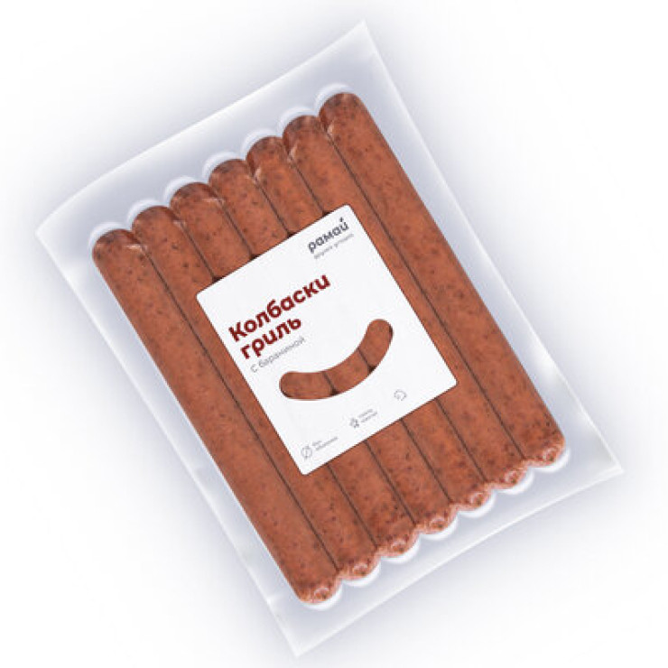 Колбаски гриль с бараниной (уп 560 гр)